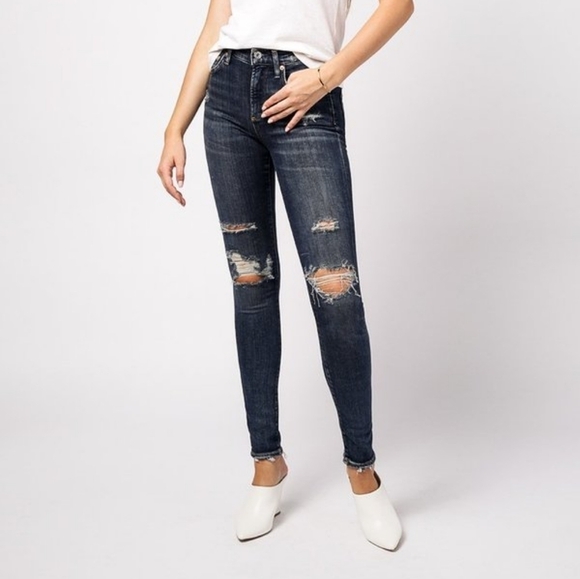 AGOLDE Sophie High Rise Skinny in Sabotage size 25 NWT - Picture 1 of 10